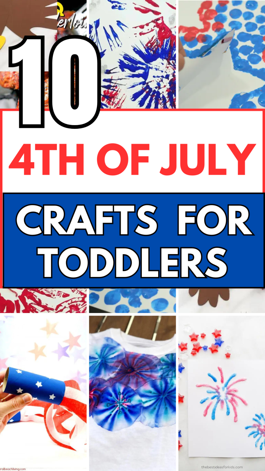 10 Adorable 4th of July Crafts Perfect for Toddlers – Most Trend