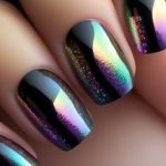 Chic Black Chrome Nails: Top 19 Designs for 2024
