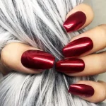 Chic Red Chrome Nails: Top 22 Styles for 2024