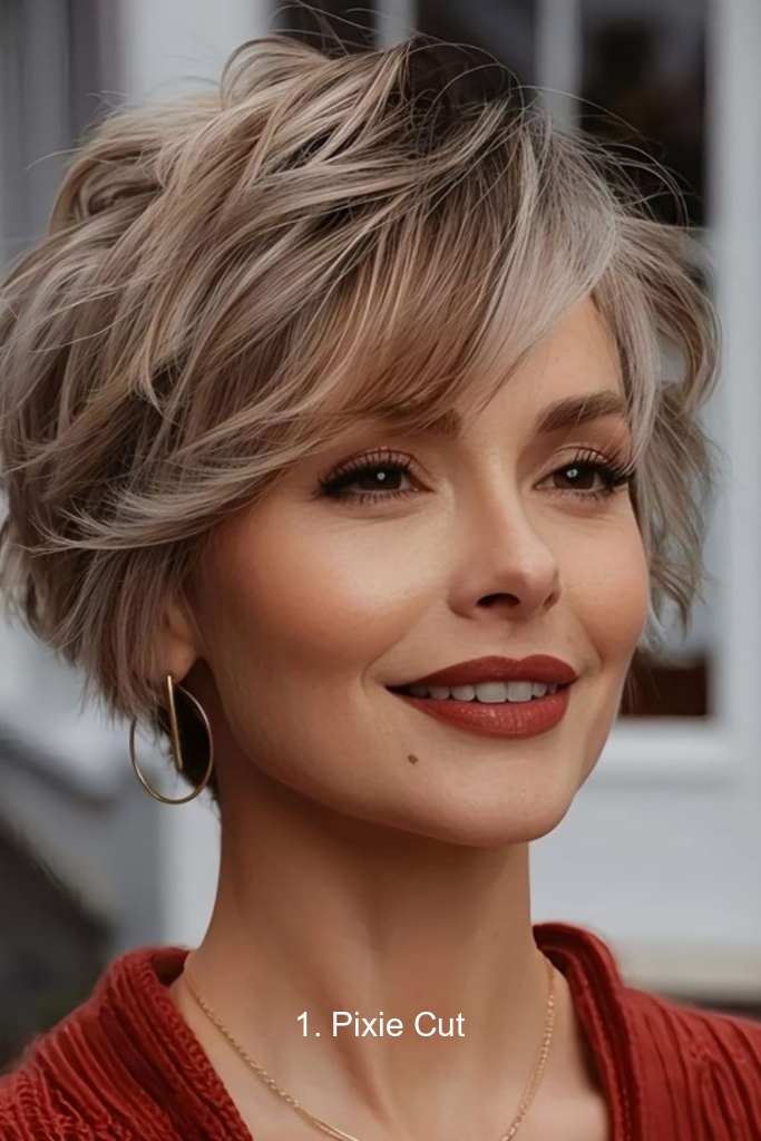 1. Pixie Cut
