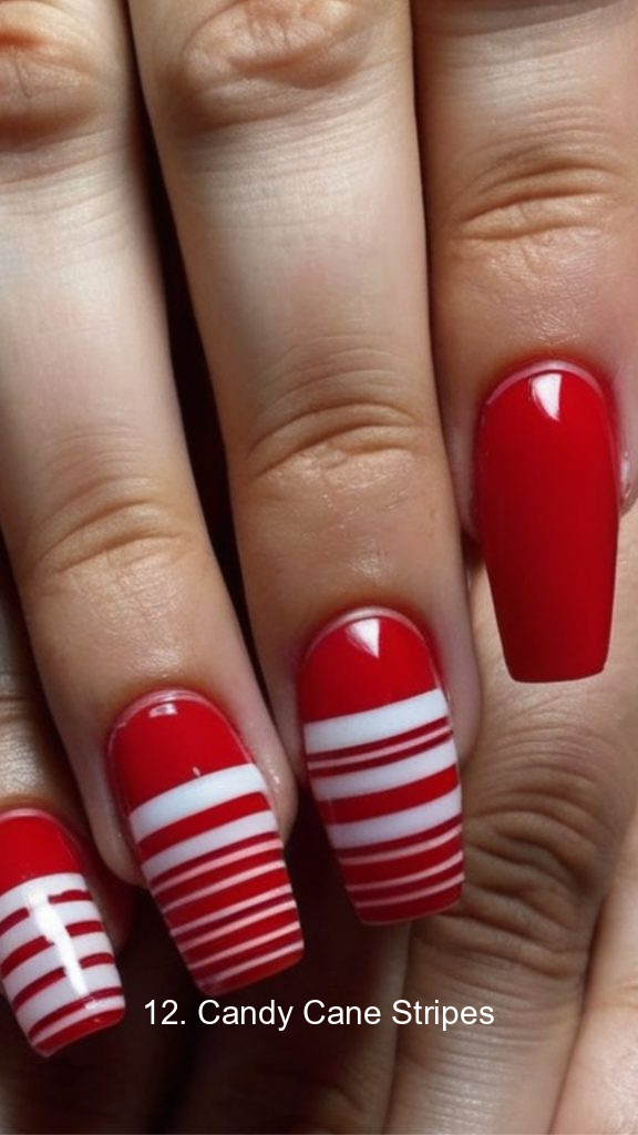 12. Candy Cane Stripes