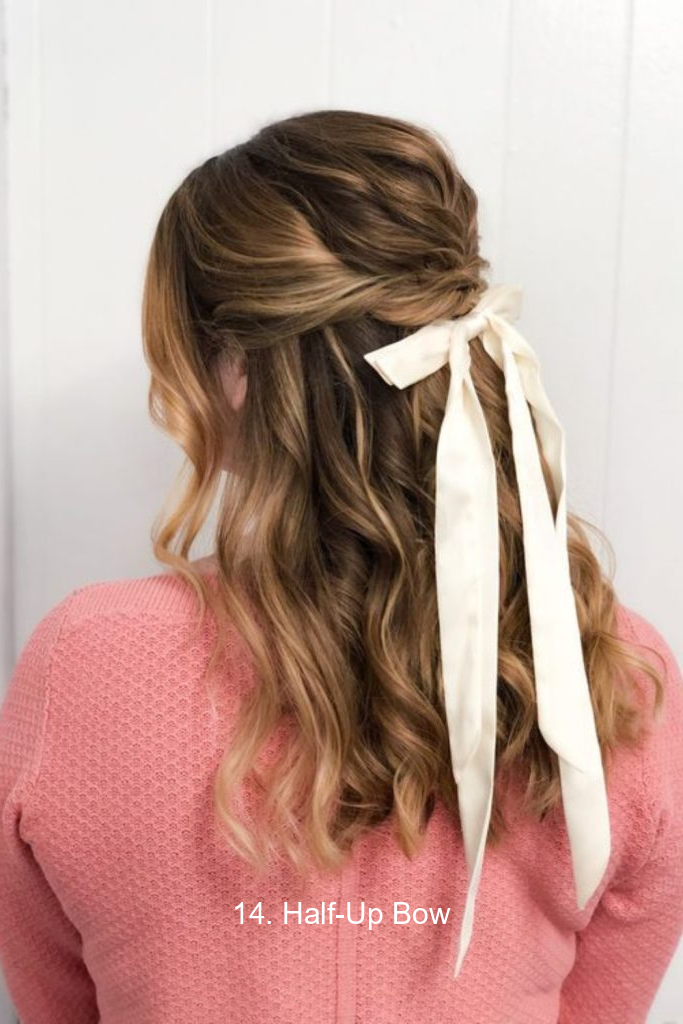 14. Half-Up Bow