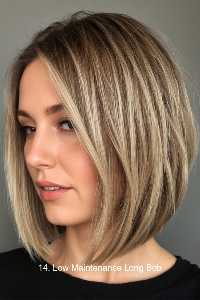 14. Low Maintenance Long Bob