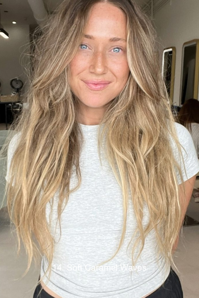 14. Soft Caramel Waves
