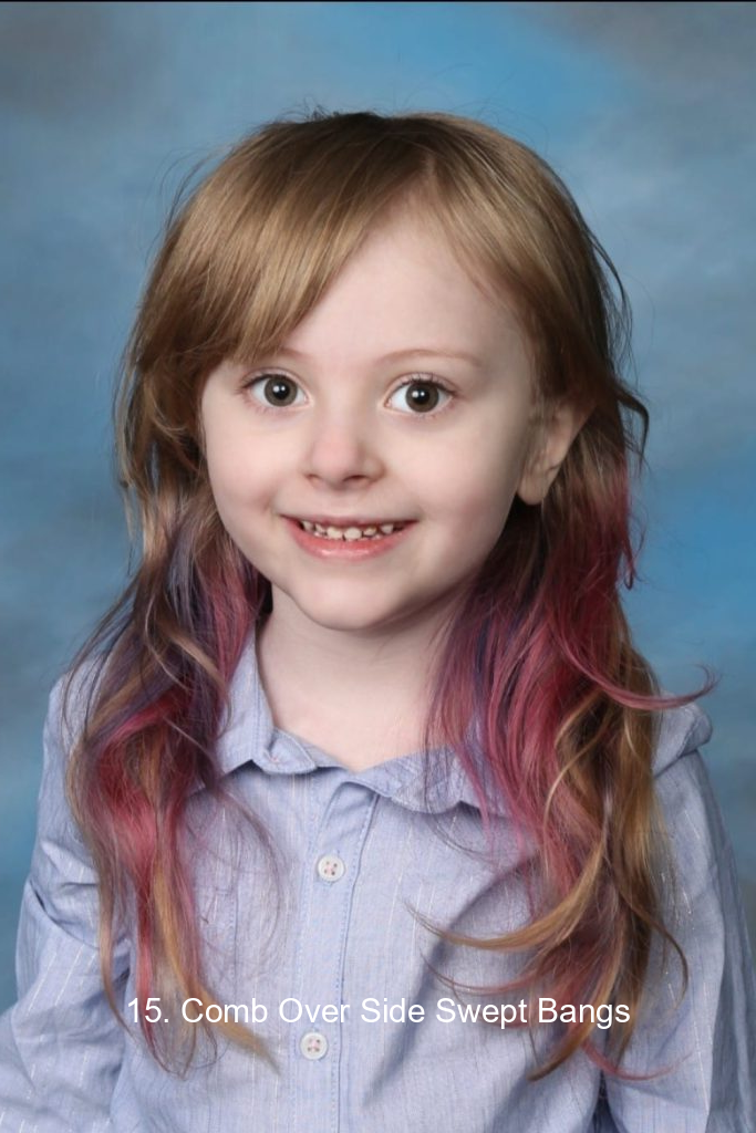 15. Comb Over Side Swept Bangs