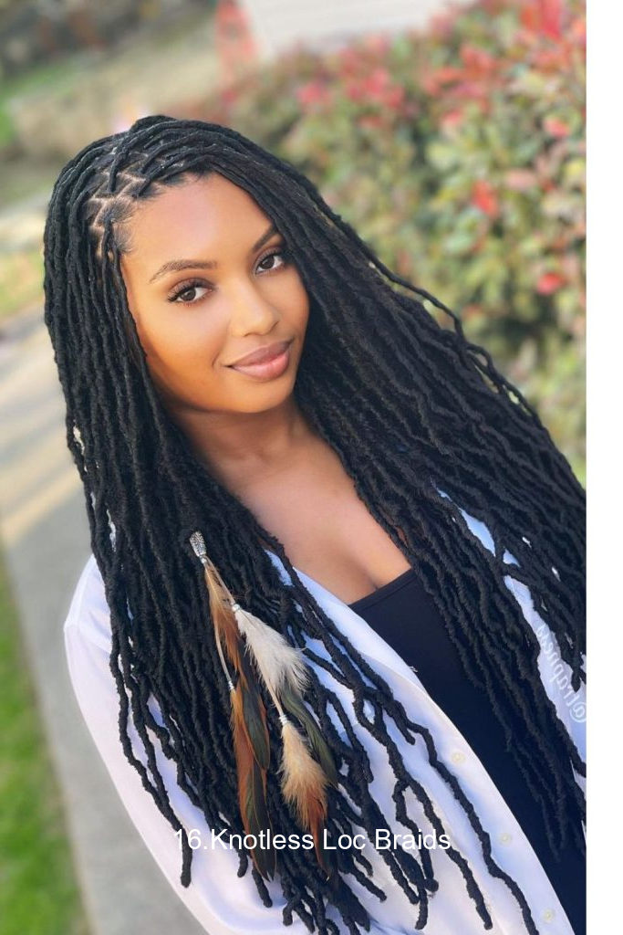 16.Knotless Loc Braids
