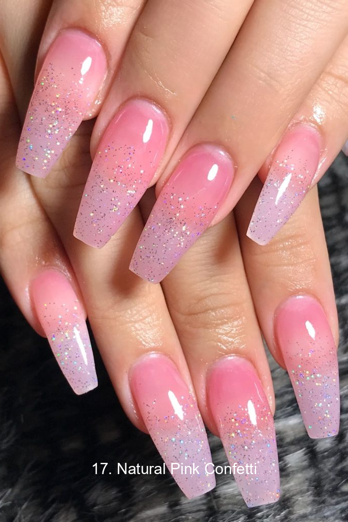 17. Natural Pink Confetti