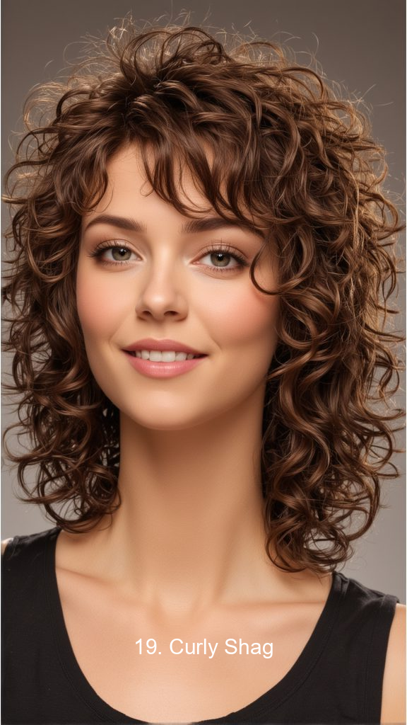 19. Curly Shag