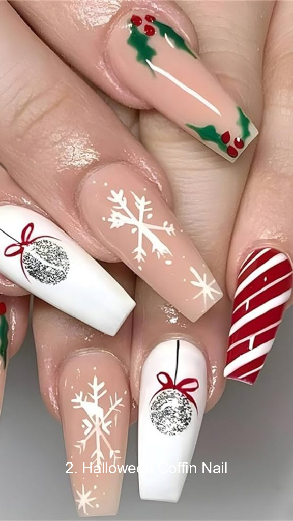 2. Halloween Coffin Nail