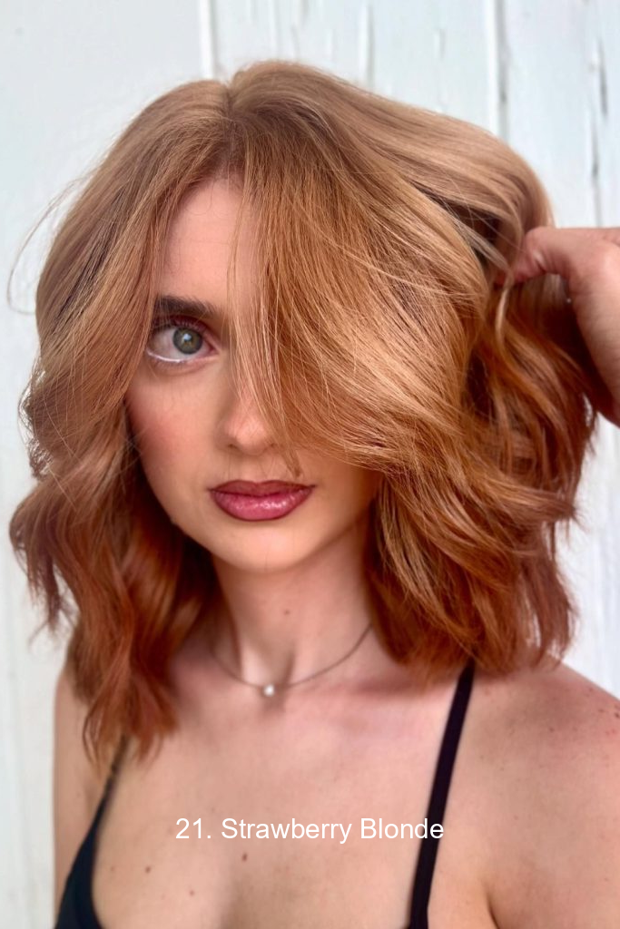 21. Strawberry Blonde