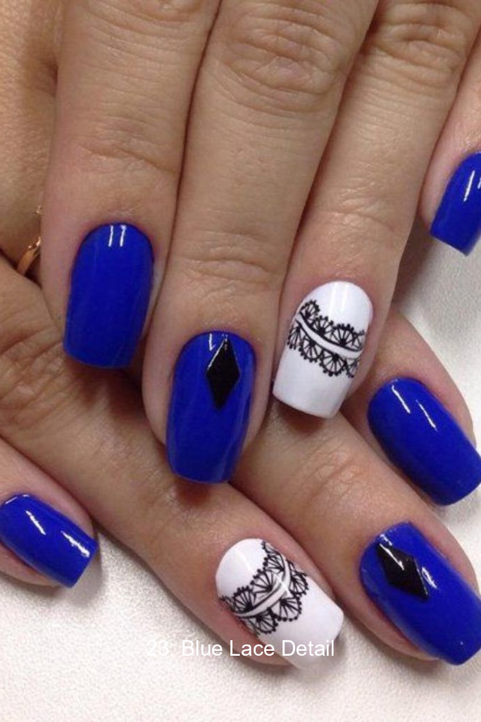 23. Blue Lace Detail