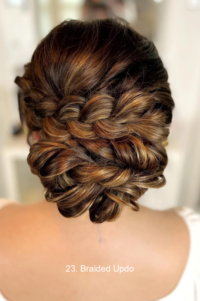 23. Braided Updo