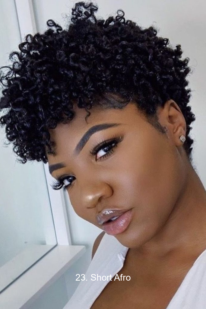 23. Short Afro