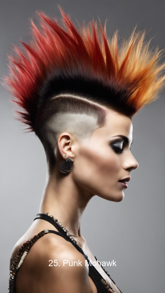 25. Punk Mohawk