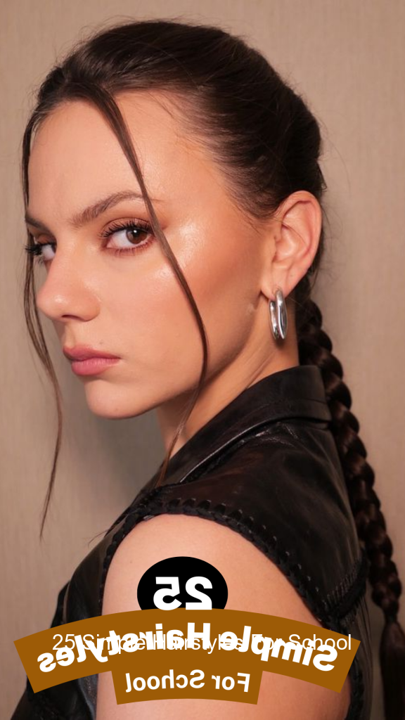 25 Simple Hairstyles For School