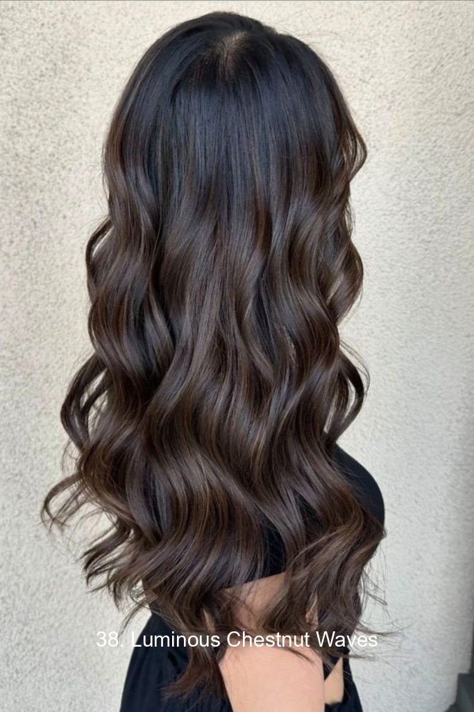 38. Luminous Chestnut Waves