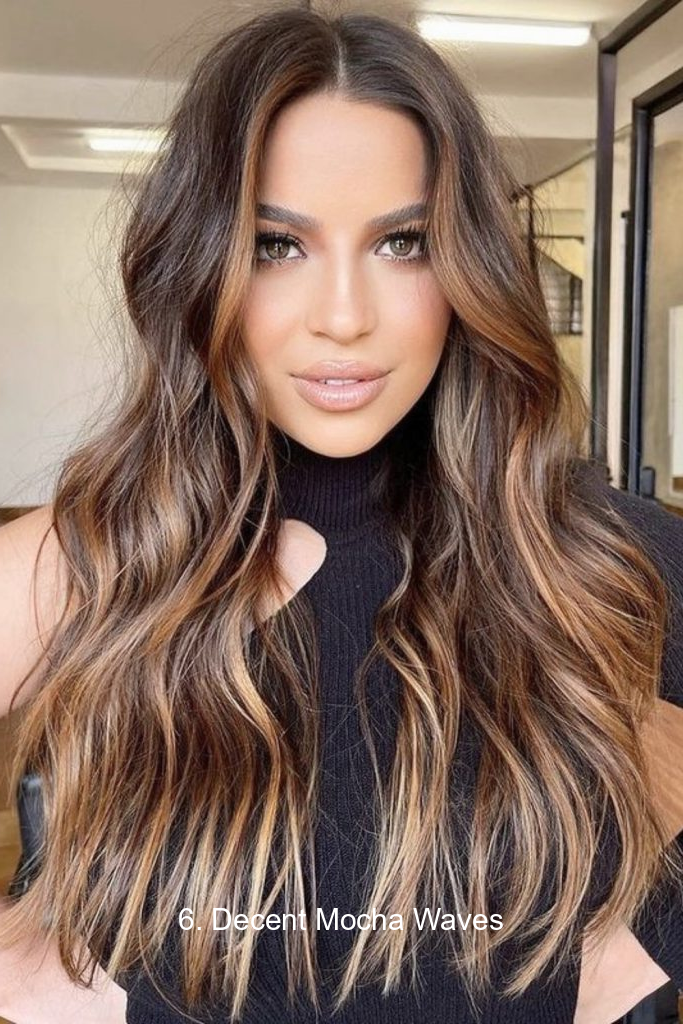 6. Decent Mocha Waves