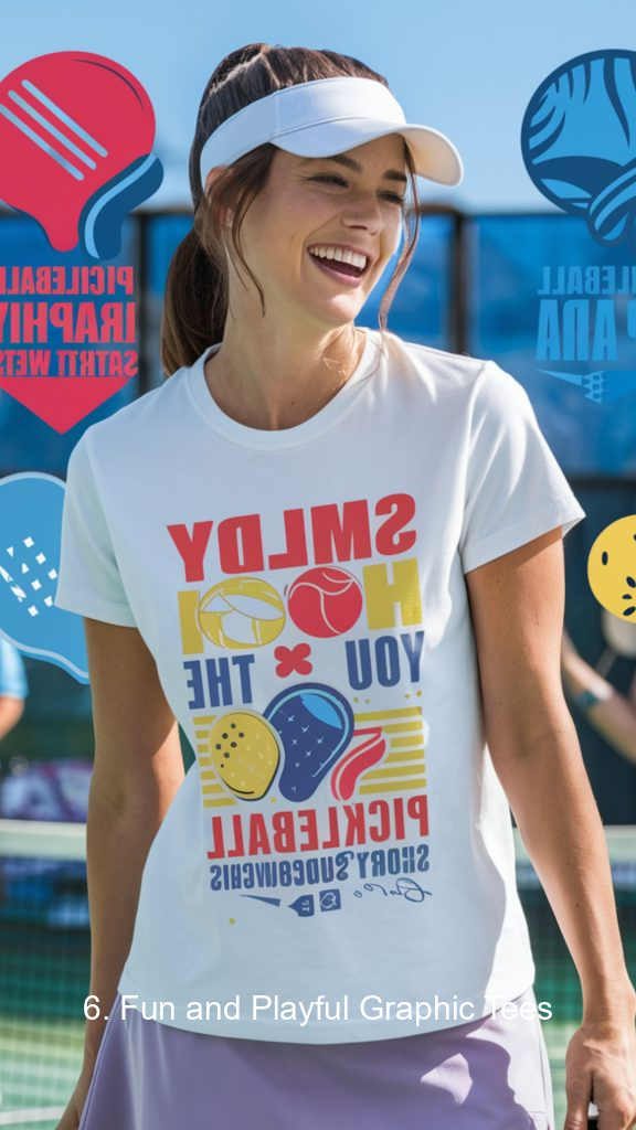 6. Fun and Playful Graphic Tees