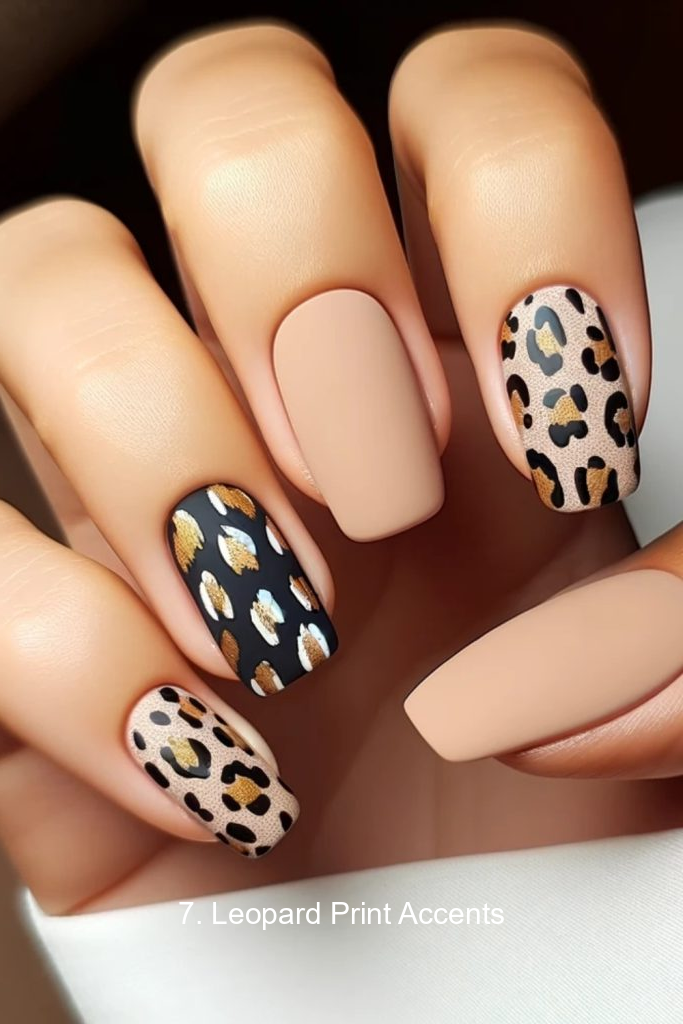 7. Leopard Print Accents