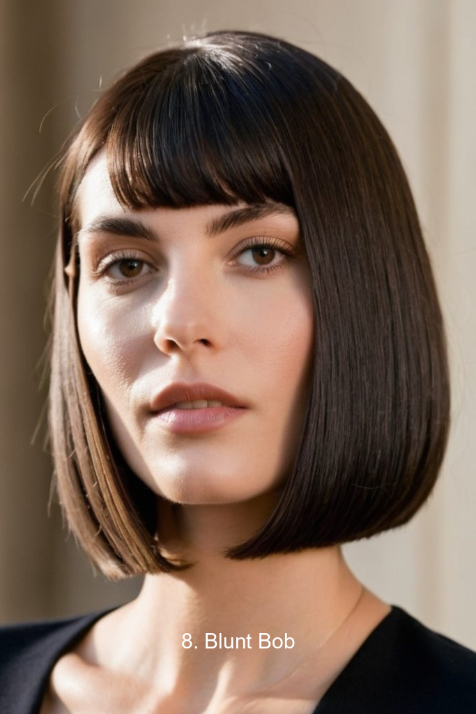 8. Blunt Bob