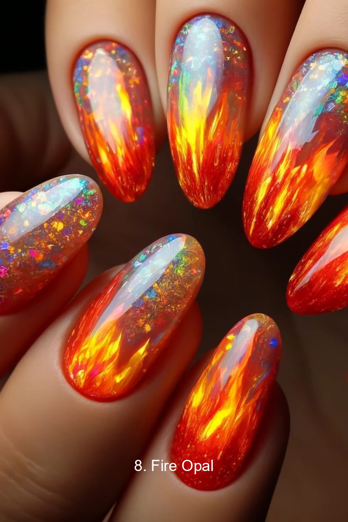 8. Fire Opal