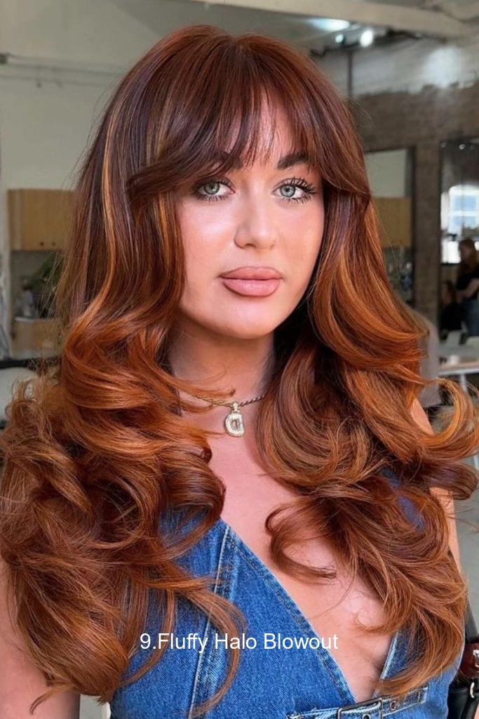 9.Fluffy Halo Blowout